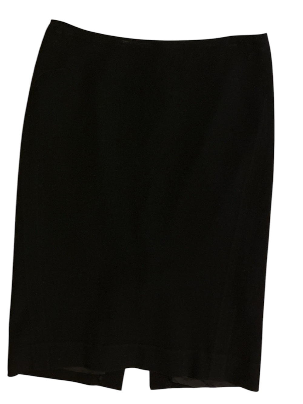 Jil Sander Black Tailored Pencil Skirt